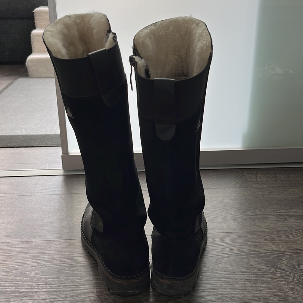 Pajar leather and suede winter boots - Picture 4 of 10